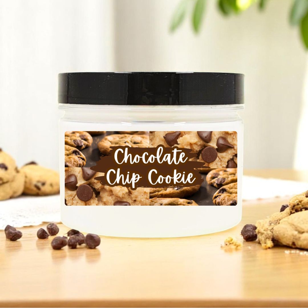 Chocolate Chip Cookie Scented Body Powder for Men & Women, Talc-Free, 8oz