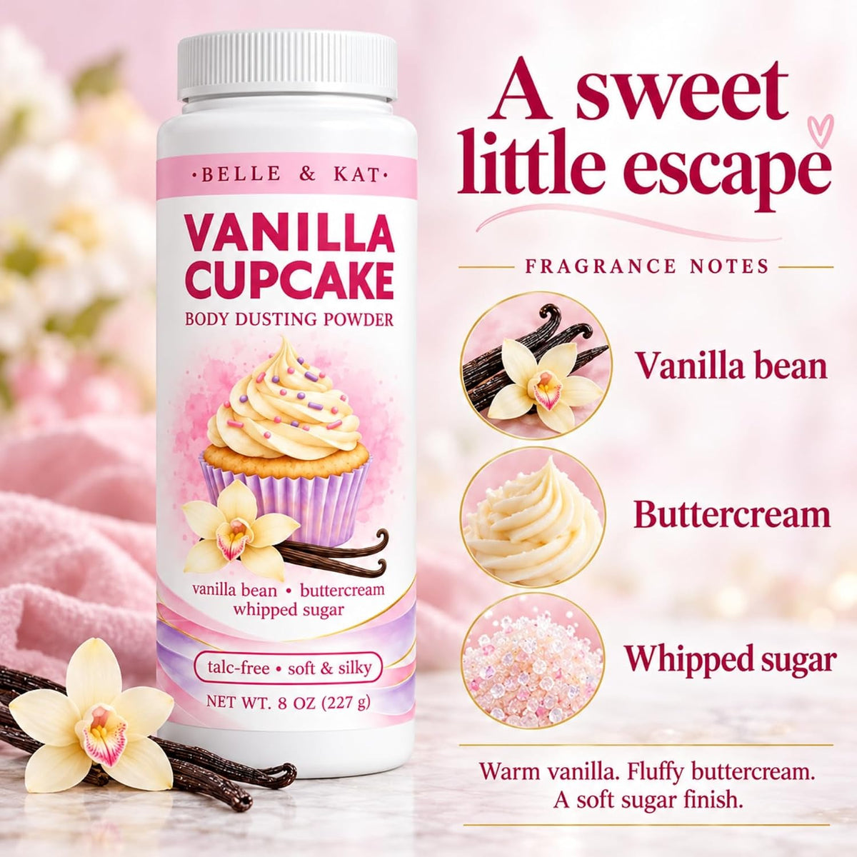 Vanilla Cupcake Shaker