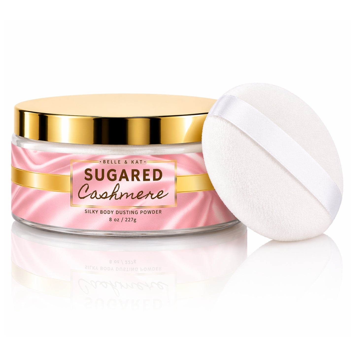 *Sugared Cashmere Scented Body Powder for Men & Women, Talc-Free, 8oz